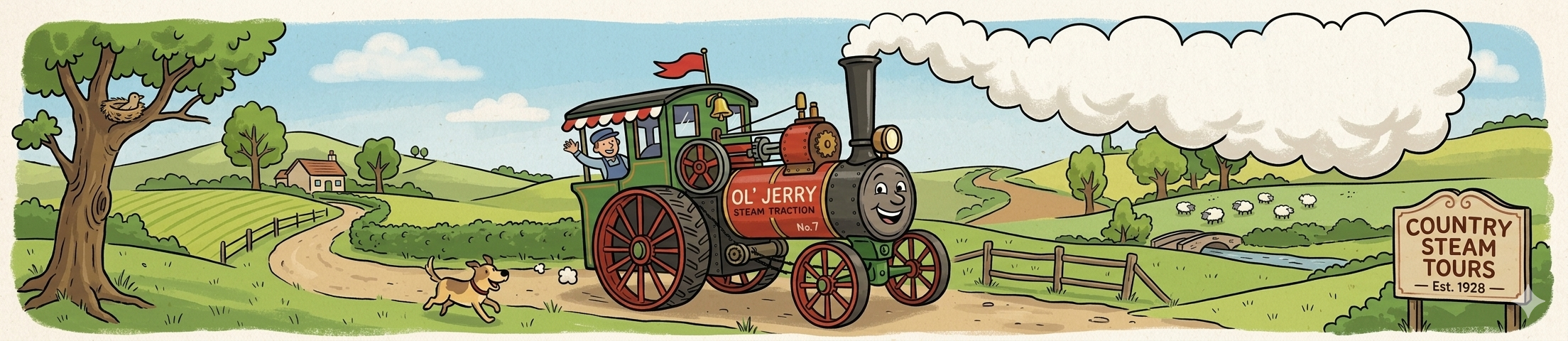 Old Jerry Banner